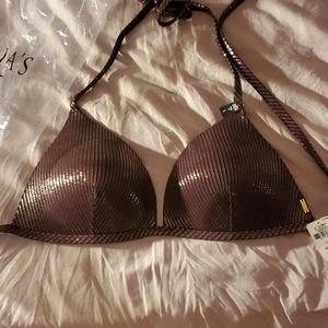 Pink Victoria's secret baithing suit top